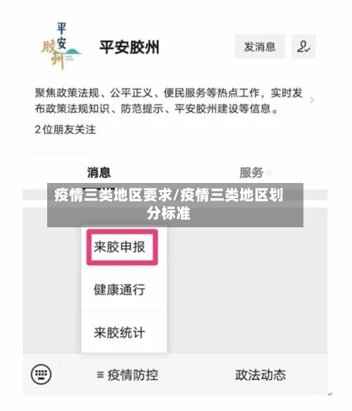 疫情三类地区要求/疫情三类地区划分标准-第1张图片