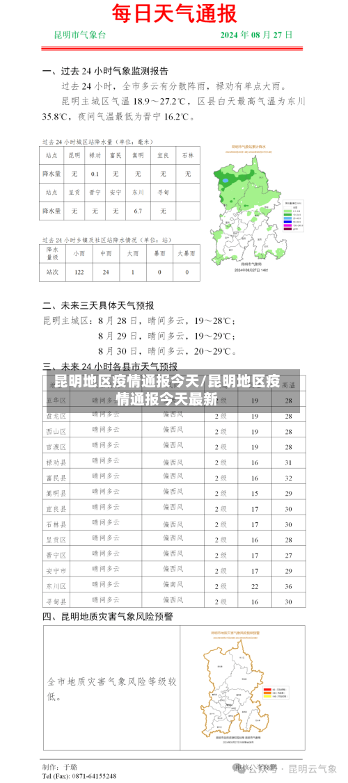昆明地区疫情通报今天/昆明地区疫情通报今天最新-第1张图片