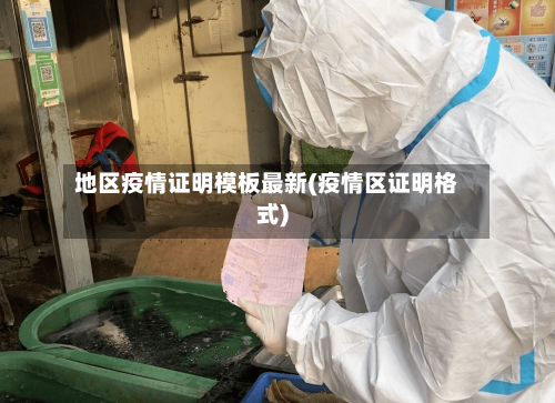 地区疫情证明模板最新(疫情区证明格式)-第2张图片