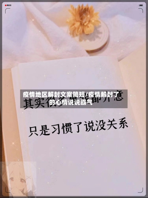 疫情地区解封文案简短/疫情解封了的心情说说霸气-第1张图片